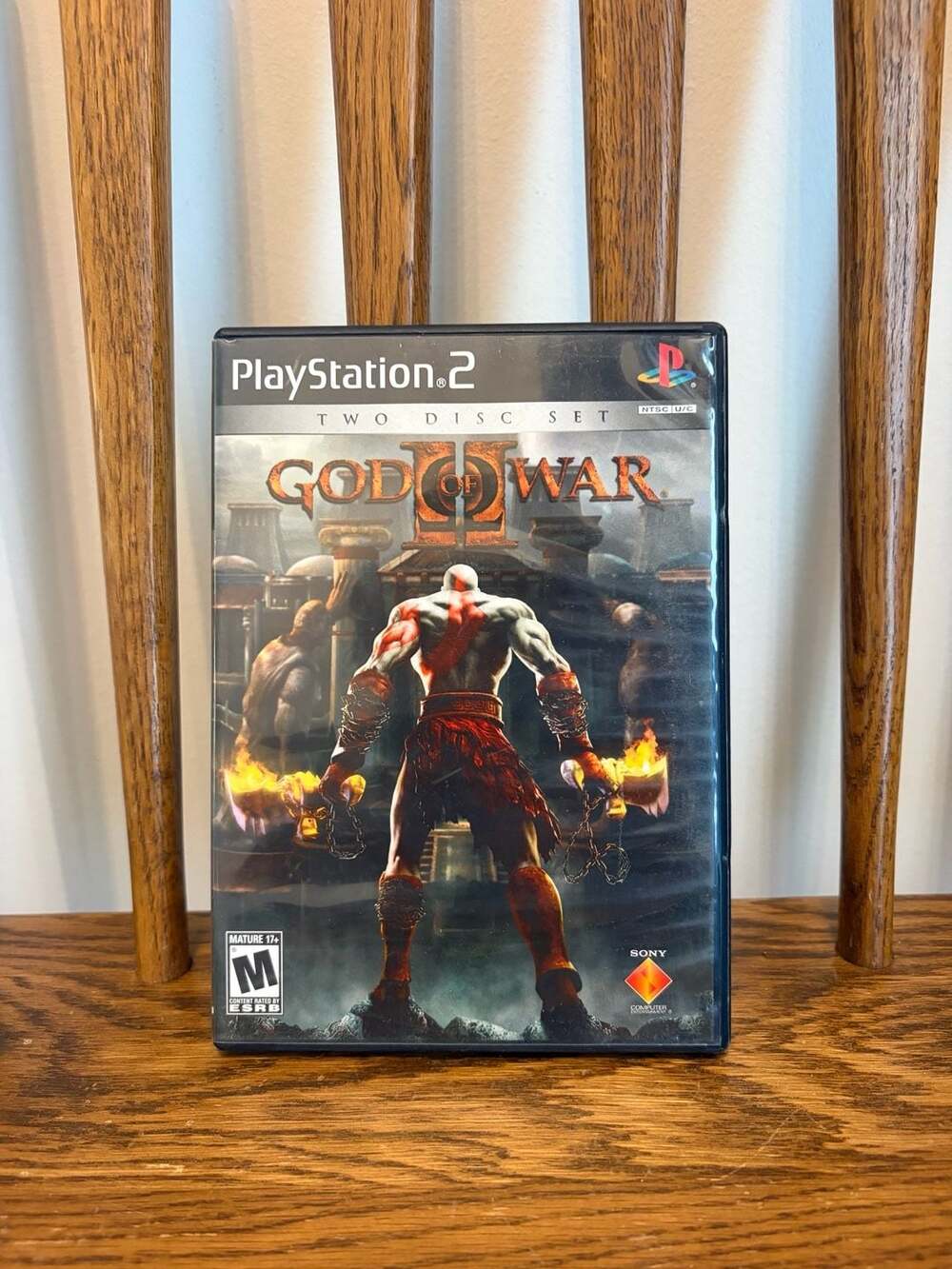 Sony God of War II PlayStation 2 PS2 Two Disc Edition Complete CIB